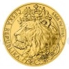 2021 - Niue 10 NZD Gold 1/4oz Coin Czech Lion - Standard (Obr. 2)