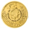 2021 - Niue 5 NZD Gold 1/25 Oz Bullion Coin Czech Lion - Standard (Obr. 1)