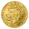 2021 - Niue 25 NZD Gold 1/2oz Coin Czech Lion - standard (Obr. 0)