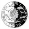2020 - Niue 2 NZD Silver coin Crystal Coin - Guardian Angel 