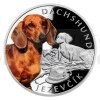 2021 - Niue 1 NZD Silver Coin Dog Breeds - Dachshund - Proof (Obr. 0)