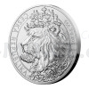 2021 - Niue 10 NZD Silver 5oz Bullion Coin Czech Lion - Standard (Obr. 2)
