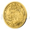 2021 - Niue 5 NZD Gold 1/25 Oz Bullion Coin Czech Lion - Standard Number (Obr. 5)