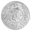 2021 - Niue 80 NZD Silver One-Kilo Coin Czech Lion - Standard (Obr. 1)