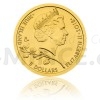 2018 - Niue 5 NZD Gold 1/25 Oz Coin Czech Lion, Number 474 - UNC (Obr. 1)