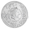 2021 - Niue 25 NZD Silver 10 oz Coin Czech Lion - Stand (Obr. 0)