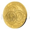2021 - Niue 50 NZD Golden Ounce Investment Coin Taler - Czech Republic - BU Numbered (Obr. 4)