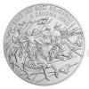 Silver 10oz Medal Battle of Domazlice (Tauss) - Standard (Obr. 0)