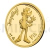 2021 - Niue 5 NZD Gold Coin Well, Just You Wait! - The Wolf - Proof (Obr. 1)