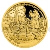 2021 - Niue 5 NZD Gold Coin Well, Just You Wait! - In the Amusement Park - Proof (Obr. 7)