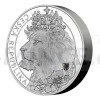 2021 - Niue 240 NZD Silver Three-Kilo Bullion Coin Czech Lion with Hologram - Proof (Obr. 9)