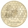 2021 - Slovakia 5 € Honeybee - UNC (Obr. 0)