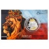 2021 - Niue 2 NZD Silver 1 Oz Bullion Coin Czech Lion Gold Plated Number - Proof (Obr. 6)