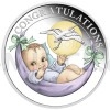 2022 - Australia 0,50 $ Newborn Baby 1/2oz Silver Proof Coin (Obr. 0)