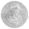 2021 - Niue 10 NZD Silver 5oz Bullion Coin Czech Lion with Hologram - Standard (Obr. 1)