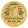 2021 - Niue 50 NZD Gold 1 Oz Coin Slovak Eagle / Adler Number 70 - Standard (Obr. 1)