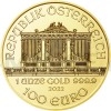 2022 - Austria 100 EUR Wiener Philharmoniker 1 Oz Gold (Obr. 1)
