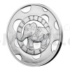 Silver Medal Lucky Elephant - Proof (Obr. 1)