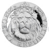 2022 - Niue 2 NZD Silver 1 oz Bullion Coin Czech Lion ANNIVERSARY Numbered - Proof (Obr. 0)