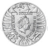 2022 - Niue 2 NZD Silver 1 oz Bullion Coin Czech Lion - UNC. (Obr. 1)