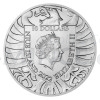 2022 - Niue 10 NZD Silver 5oz Bullion Coin Czech Lion - UNC (Obr. 1)