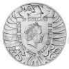 2022 - Niue 25 NZD Silver 10 oz Coin Czech Lion - Stand (Obr. 1)