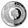 2022 - Niue 1 NZD Stříbrná mince Mléčná dráha - Pluto - proof (Obr. 1)
