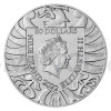 2022 - Niue 80 NZD Silver One-Kilo Coin Czech Lion - Standard (Obr. 1)