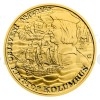 2022 - Niue 10 NZD Gold Quater-ounce Coin Discovery of America - Christopher Columbus - Proof (Obr. 8)