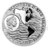 2022 - Niue 2 NZD Silver Coin Discovery of America - Christopher Columbus - Proof (Obr. 0)