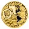 2022 - Niue 10 NZD Zlat tvrtuncov mince Objeven Ameriky - Leif Eriksson - proof (Obr. 0)
