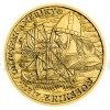 2022 - Niue 10 NZD Gold Quater-ounce Coin Discovery of America - Leif Eriksson - Proof (Obr. 8)