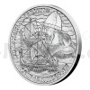 2022 - Niue 2 NZD Silver Coin Discovery of America -Leif Eriksson - Proof (Obr. 1)
