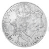 2022 - Niue 400 NZD Stbrn ptikilogramov mince Karel IV. - Diplomat a csa - b.k. (Obr. 0)