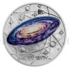 2022 - Niue 1 NZD Stbrn mince Mln drha - Milky Way - proof (Obr. 0)