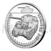2022 - Niue 1 NZD Stbrn mince Obrnn technika - M4 Sherman - proof (Obr. 1)