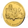 2019 - Niue 50 Niue Gold 1 oz Bullion Coin Czech Lion - Number Stand No. 20 (Obr. 4)