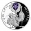 2023 - Niue 2 NZD Silver Crystal Coin - To the Birth of a Child - Proof (Obr. 1)