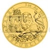 2019 - Niue 250 NZD Gold 5 Oz Investment Coin Czech Lion - UNC (Obr. 0)