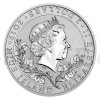 2019 - Niue 2 NZD Silver 1 oz Bullion Coin Czech Lion Number 0053 - Reverse Proof (Obr. 1)