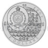 2023 - Niue 2 NZD Stbrn uncov investin mince Orel / Orol slovan - b.k.  (Obr. 1)