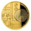Gold Half-Ounce Medal Start of Regular Broadcasting by Czechoslovak Radio - Proof (Obr. 0)