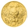 2023 - Niue 100 NZD Zlat dvouuncov mince esk lev - b.k. (Obr. 0)