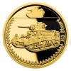2023 - Niue 5 NZD Zlat mince Obrnn technika - M3 Stuart - proof (Obr. 0)