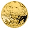 2023 - Niue 50 NZD Zlat uncov mince esk lev - proof slovan, . 11 (Obr. 0)