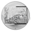 Silver Five-Ounce Medal Jan Saudek - Dancer - Reverse Proof (Obr. 7)