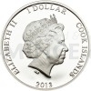 2013 - Cook Islands 5 $ - Ctyrlistek Coin Set - Proof (Obr. 4)