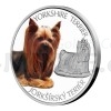 2021 - Niue 1 NZD Silver Coin Dog Breeds - Yorkshire Terier - Proof (Obr. 1)