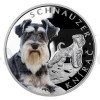 2022 - Niue 1 NZD Silver Coin Dog Breeds - Schnauzer - Proof (Obr. 7)