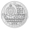 2023 - Niue 80 NZD Silver One-Kilo Bullion Coin Eagle with a Gold Inlay - UNC (Obr. 1)